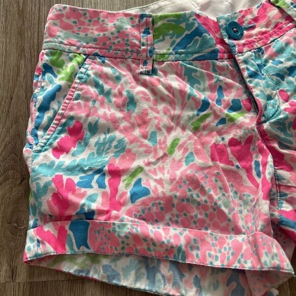 LILLY PULITZER LET’S CHA CHA PRINT CALLAHAN SIZE 0 Coral - Picture 5 of 10